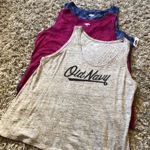 Tank Tops Old Navy EveryWear Set of 3